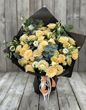 Букет цветов из:  Розы и Лизиантусы #REPLACE_PRED# Знаменском Краснодарский край