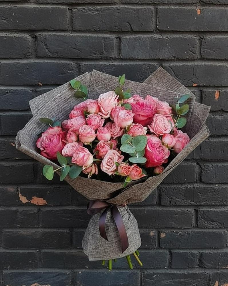 Букет цветов из: Розы в Знаменском Краснодарский край