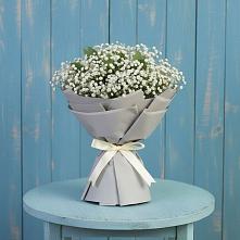 Букет цветов из:  Гипсофила в Знаменском Краснодарский край