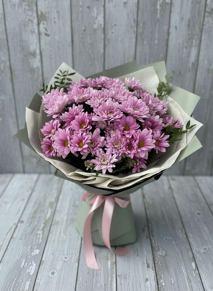 Букет цветов из: Хризантемы в Знаменском Краснодарский край