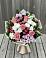 Букет цветов из: Альстромерии, Гвоздики, Розы и Хризантемы в Знаменском Краснодарский край
