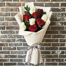 Букет цветов из:  Розы в Знаменском Краснодарский край