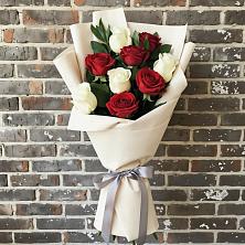 Букет цветов из:  Розы в Знаменском Краснодарский край