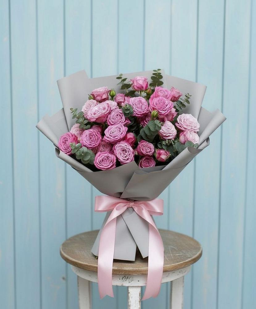 Букет цветов из: Розы в Знаменском Краснодарский край