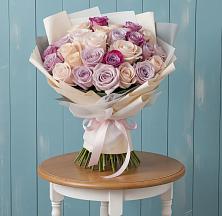 Букет цветов из:  Розы в Знаменском Краснодарский край