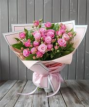 Букет Розовый кустик #REPLACE_PRED# Знаменском Краснодарский край