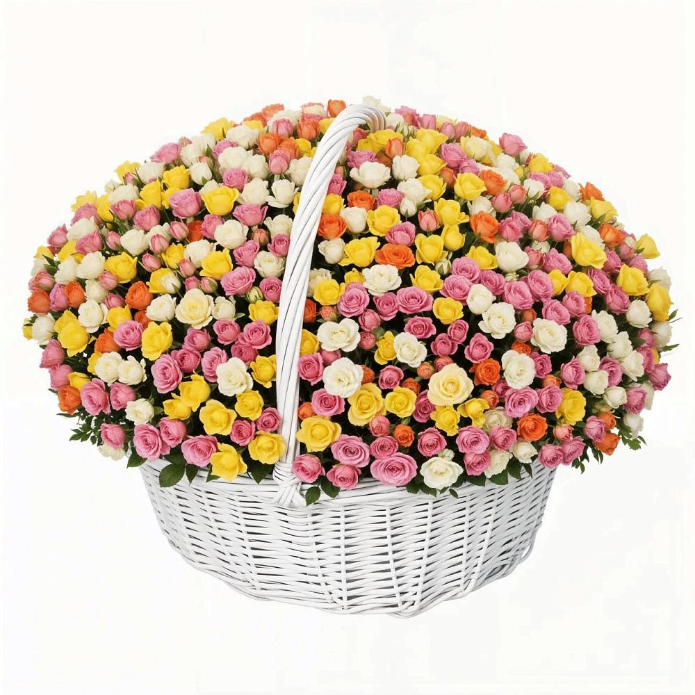 Премиум букет из: Розы в Знаменском Краснодарский край