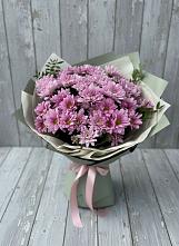 Букет цветов из:  Хризантемы в Знаменском Краснодарский край