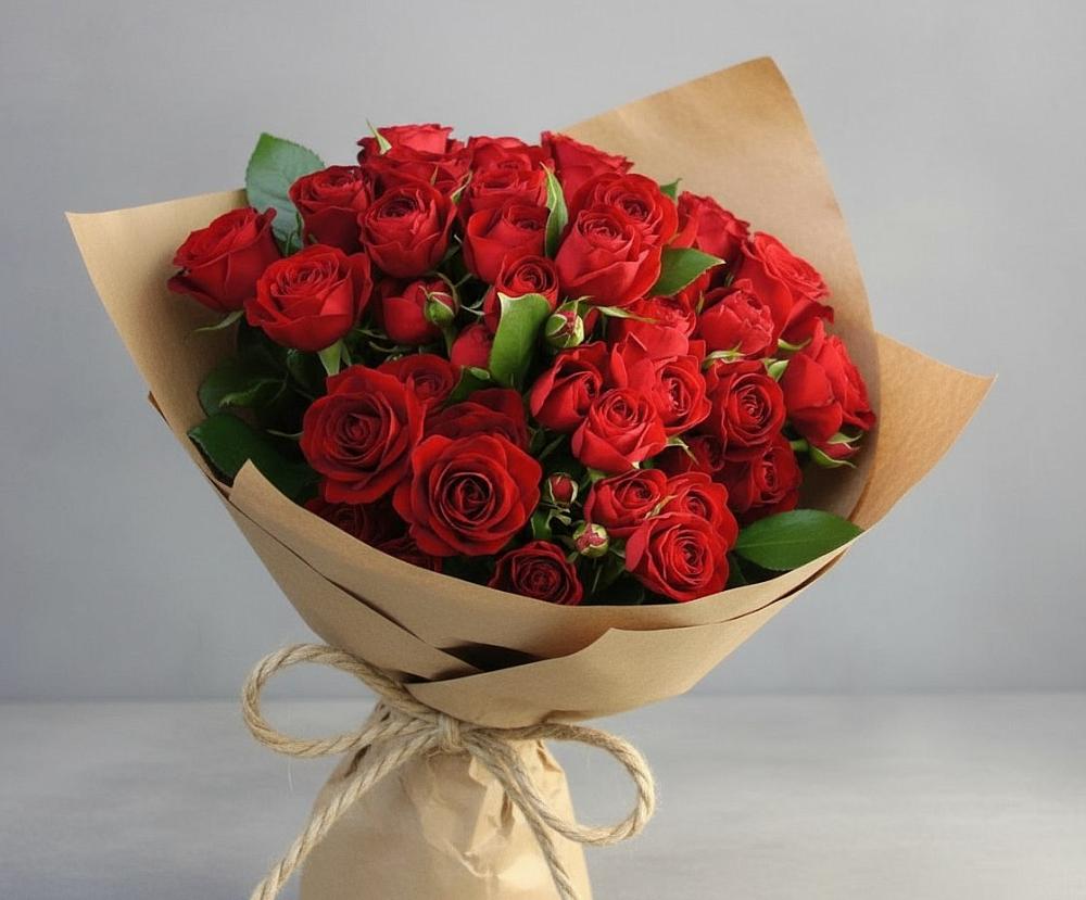 Букет Любовный роман в Знаменском Краснодарский край