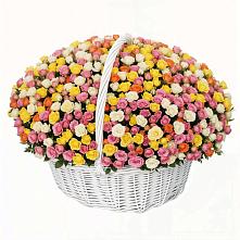 Премиум букет из: Розы в Знаменском Краснодарский край