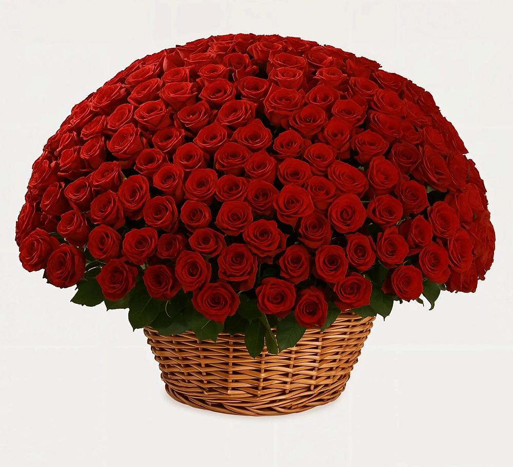 Премиум букет из: Розы в Знаменском Краснодарский край