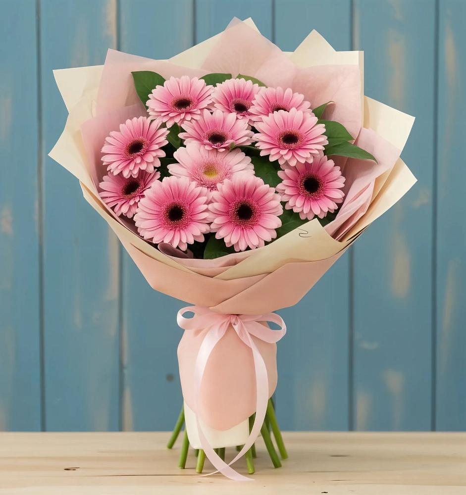 Букет цветов из: Герберы в Знаменском Краснодарский край