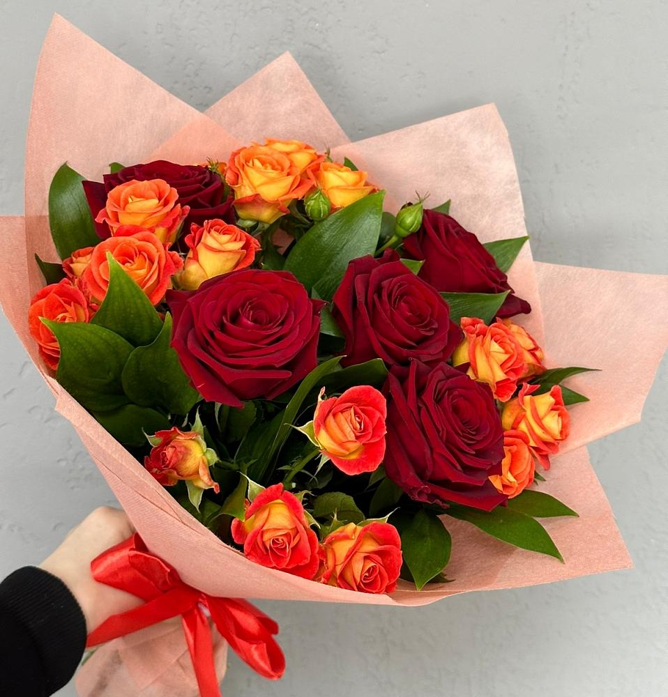 Букет Любовь и восторг в Знаменском Краснодарский край