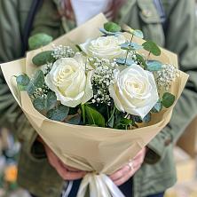 Букет Нежные грёзы в Знаменском Краснодарский край Букет цветов из: Розы в Знаменском Краснодарский край