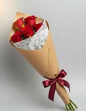 Букет цветов из:  Розы в Знаменском Краснодарский край