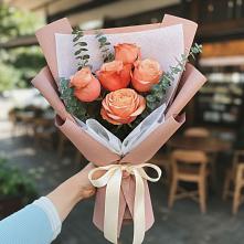 Букет цветов из:  Розы в Знаменском Краснодарский край