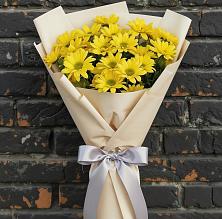Букет цветов из:  Хризантемы в Знаменском Краснодарский край