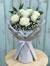Букет цветов из:  Розы в Знаменском Краснодарский край