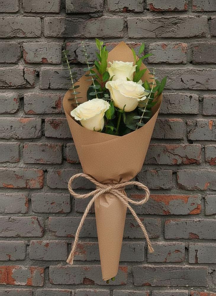 Букет цветов из: Розы в Знаменском Краснодарский край