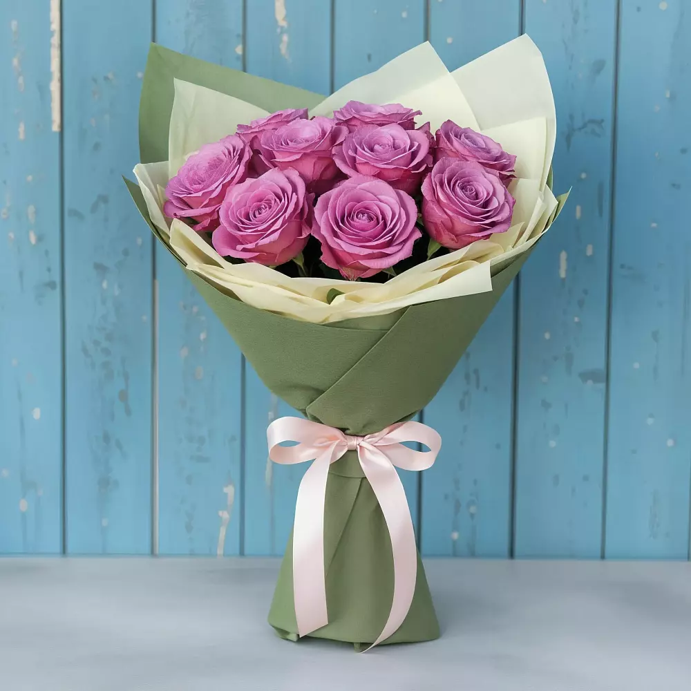 Букет Розы Фёрст Леди в Знаменском Краснодарский край