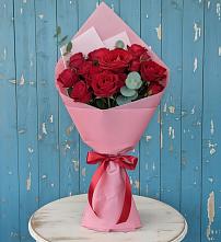 Букет цветов из:  Розы в Знаменском Краснодарский край