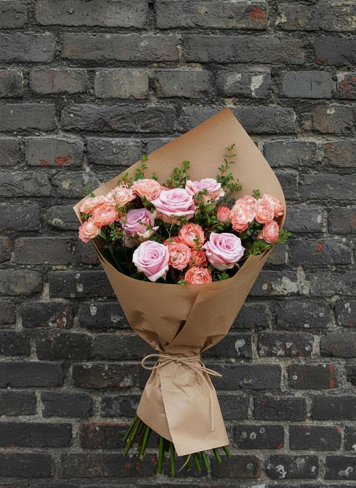 Букет цветов из: Розы в Знаменском Краснодарский край