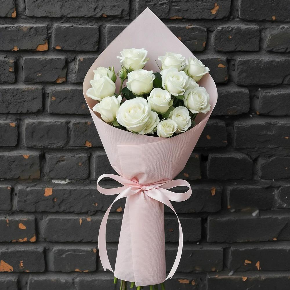 Букет цветов из: Розы в Знаменском Краснодарский край