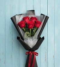 Букет цветов из:  Розы в Знаменском Краснодарский край