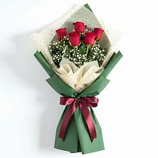 Букет цветов из:  Розы в Знаменском Краснодарский край